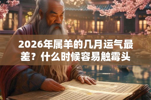 2026年属羊的几月运气最差？什么时候容易触霉头