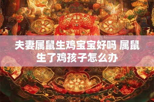 夫妻属鼠生鸡宝宝好吗 属鼠生了鸡孩子怎么办