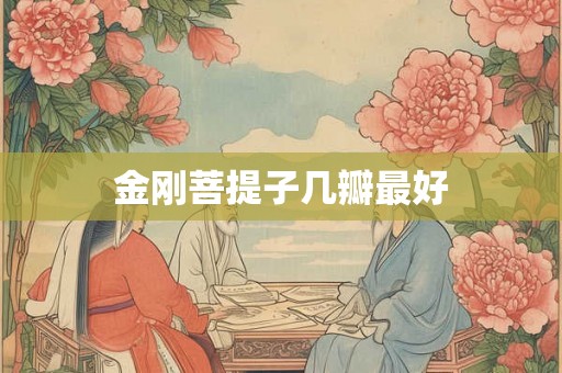 金刚菩提子几瓣最好