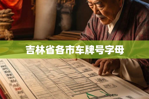 吉林省各市车牌号字母