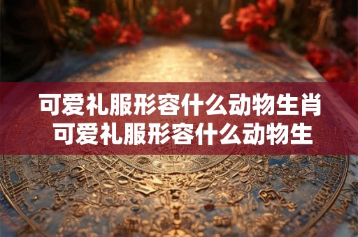 可爱礼服形容什么动物生肖 可爱礼服形容什么动物生肖呢