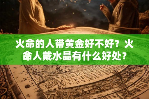 火命的人带黄金好不好？火命人戴水晶有什么好处？