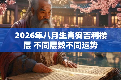 2026年八月生肖狗吉利楼层 不同层数不同运势 2026年八月生肖狗吉利楼层 不同层数不同运势