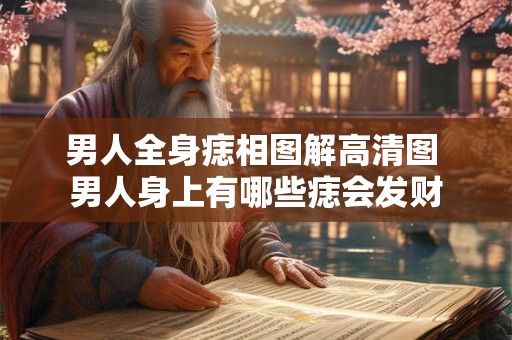 男人全身痣相图解高清图 男人身上有哪些痣会发财