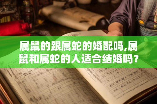 属鼠的跟属蛇的婚配吗,属鼠和属蛇的人适合结婚吗？