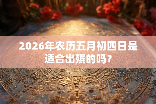 2026年农历五月初四日是适合出殡的吗？
