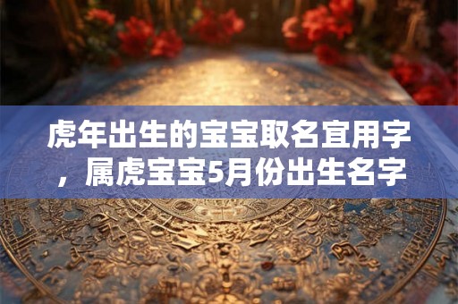 虎年出生的宝宝取名宜用字，属虎宝宝5月份出生名字大全推荐！