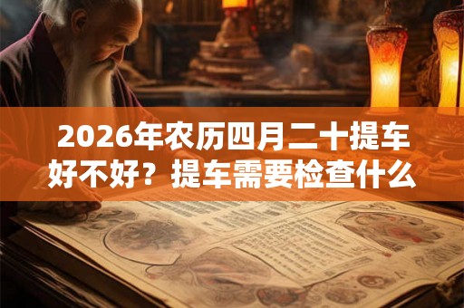 2026年农历四月二十提车好不好?提车需要检查什么? 2026年农历四月二十提车好不好?提车需要检查什么?