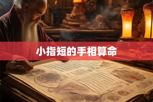 小指短的手相算命