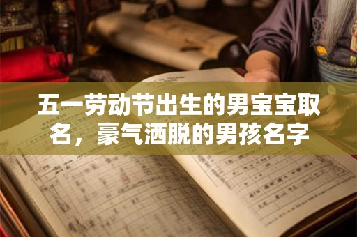 五一劳动节出生的男宝宝取名，豪气洒脱的男孩名字