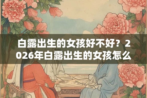 白露出生的女孩好不好？2026年白露出生的女孩怎么样？