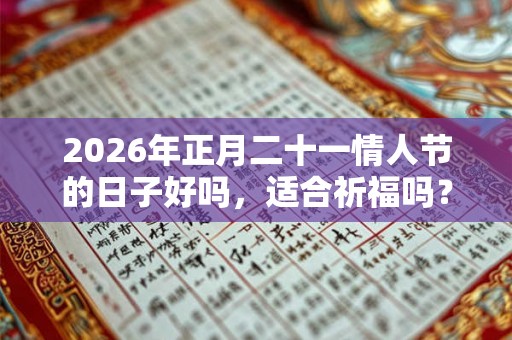 2026年正月二十一情人节的日子好吗，适合祈福吗？