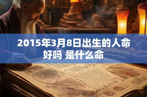 2015年3月8日出生的人命好吗 是什么命