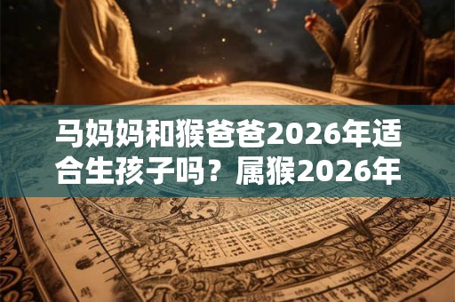 马妈妈和猴爸爸2026年适合生孩子吗？属猴2026年运势好吗？