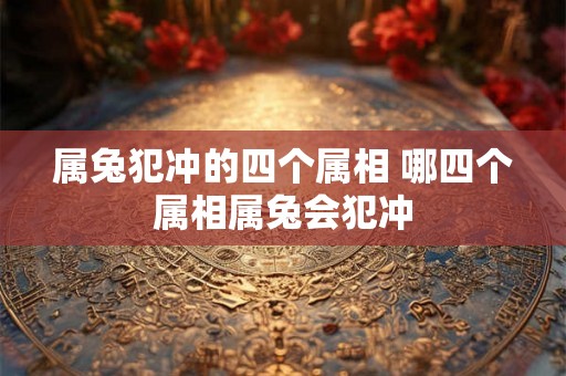 属兔犯冲的四个属相 哪四个属相属兔会犯冲 属兔犯冲的四个属相 哪四个属相属兔会犯冲