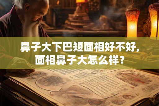 鼻子大下巴短面相好不好,面相鼻子大怎么样？