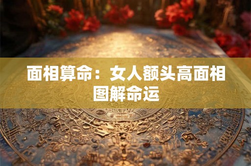 面相算命:女人额头高面相图解命运 面相算命:女人额头高面相图解命运
