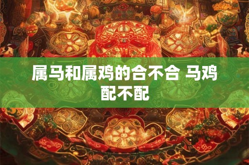 属马和属鸡的合不合 马鸡配不配