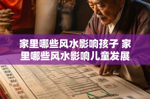 家里哪些风水影响孩子 家里哪些风水影响儿童发展