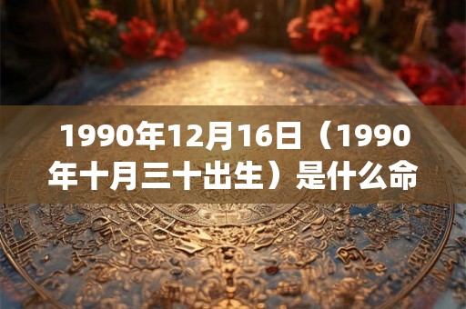 1990年12月16日（1990年十月三十出生）是什么命_命运如何