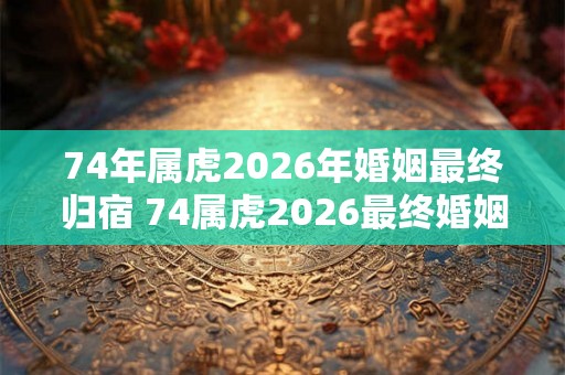 74年属虎2026年婚姻最终归宿 74属虎2026最终婚姻如何