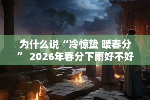 为什么说“冷惊蛰 暖春分” 2026年春分下雨好不好