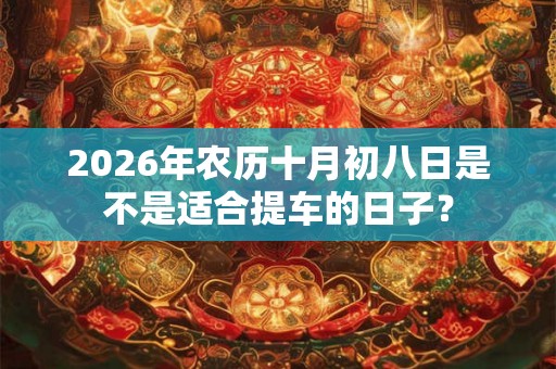 2026年农历十月初八日是不是适合提车的日子？