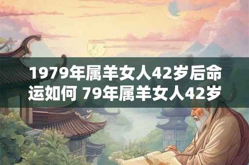 1979年属羊女人42岁后命运如何 79年属羊女人42岁会遇上什么灾难