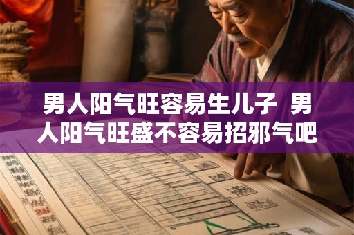 男人阳气旺容易生儿子 男人阳气旺盛不容易招邪气吧 男人阳气旺容易生儿子 男人阳气旺盛不容易招邪气吧