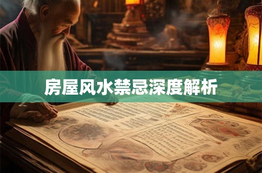房屋风水禁忌深度解析