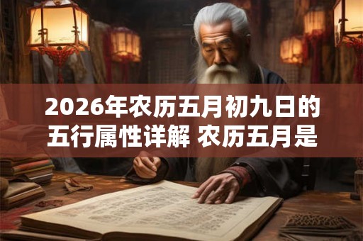 2026年农历五月初九日的五行属性详解 农历五月是什么月 2026年农历五月初九日的五行属性详解 农历五月是什么月