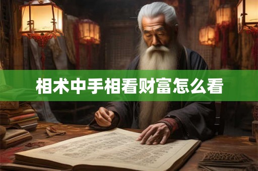 相术中手相看财富怎么看 相术中手相看财富怎么看