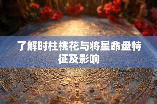 了解时柱桃花与将星命盘特征及影响 了解时柱桃花与将星命盘特征及影响
