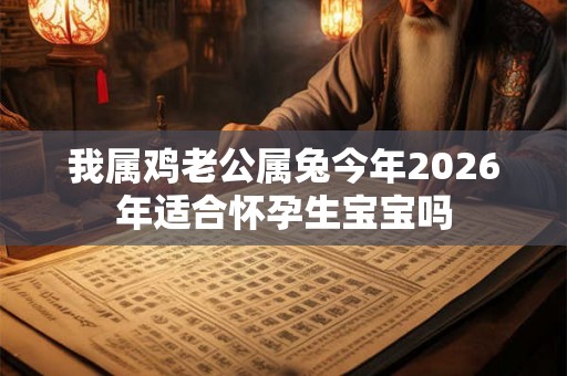 我属鸡老公属兔今年2026年适合怀孕生宝宝吗 我属鸡老公属兔今年2026年适合怀孕生宝宝吗
