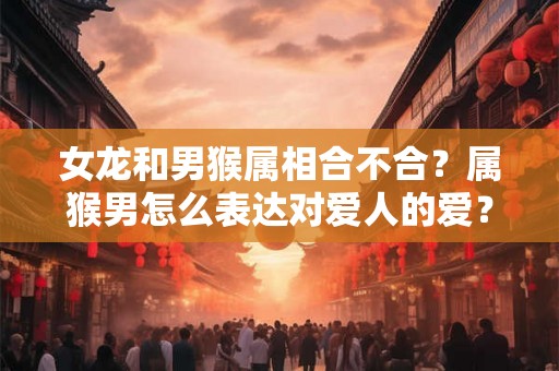 女龙和男猴属相合不合？属猴男怎么表达对爱人的爱？