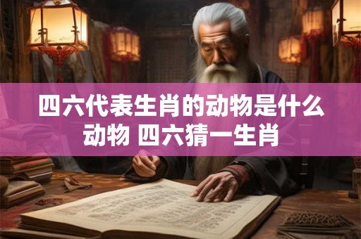四六代表生肖的动物是什么动物 四六猜一生肖