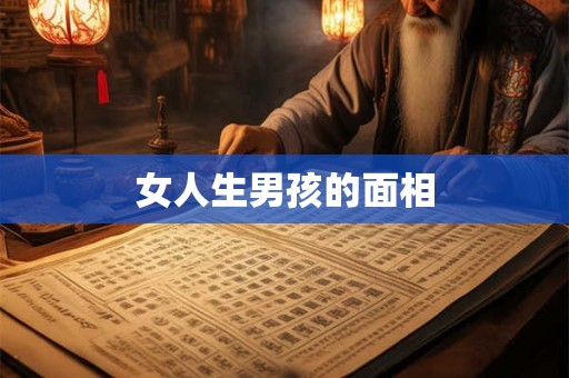 女人生男孩的面相 女人生男孩的面相