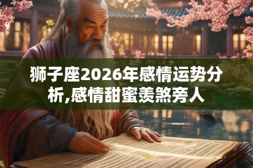狮子座2026年感情运势分析,感情甜蜜羡煞旁人 狮子座2026年感情运势分析,感情甜蜜羡煞旁人