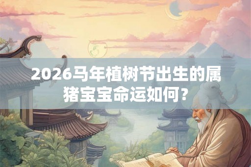 2026马年植树节出生的属猪宝宝命运如何？