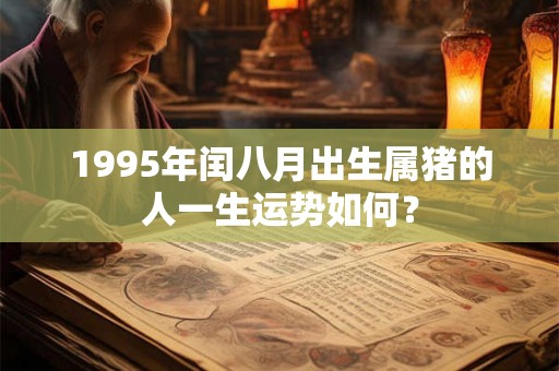 1995年闰八月出生属猪的人一生运势如何？