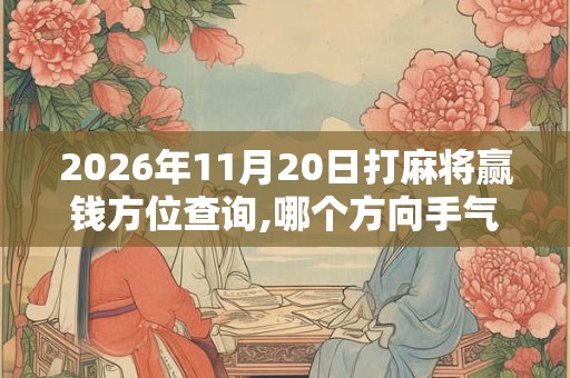 2026年11月20日打麻将赢钱方位查询,哪个方向手气佳