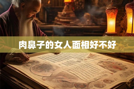 肉鼻子的女人面相好不好