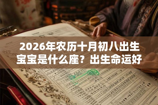 2026年农历十月初八出生宝宝是什么座？出生命运好不好？