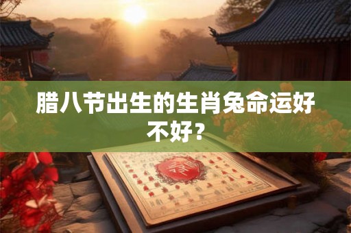 腊八节出生的生肖兔命运好不好？