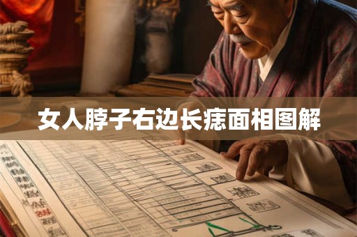 女人脖子右边长痣面相图解 女人脖子右边长痣面相图解