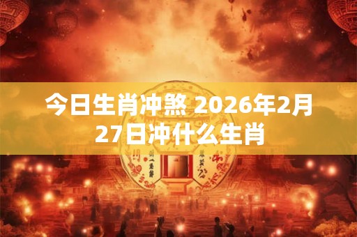 今日生肖冲煞 2026年2月27日冲什么生肖 今日生肖冲煞 2026年2月27日冲什么生肖