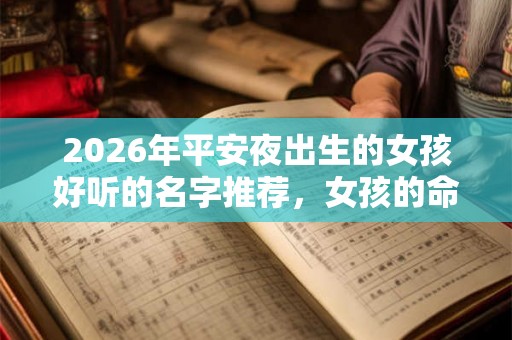 2026年平安夜出生的女孩好听的名字推荐，女孩的命运好不好？