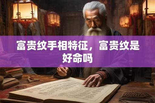 富贵纹手相特征，富贵纹是好命吗