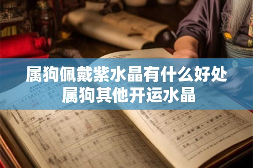 属狗佩戴紫水晶有什么好处 属狗其他开运水晶