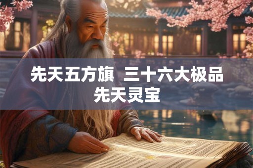 先天五方旗  三十六大极品先天灵宝